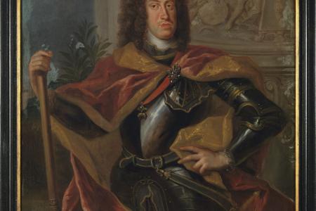 Portret van Karel VI  keizer van het Duitse Rijk