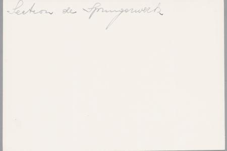 Archieffoto Lam Godsretabel:  Sectie van  Springerwerk .