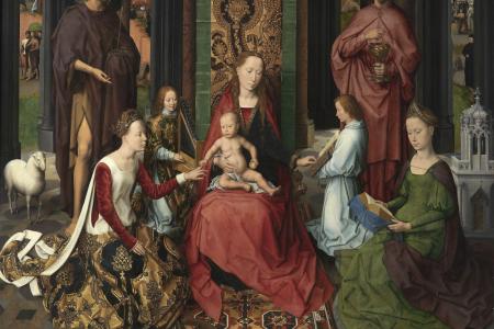 Triptiek van Johannes de Doper en Johannes de Evangelist