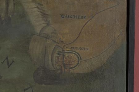 Kaart van het Brugse Vrije