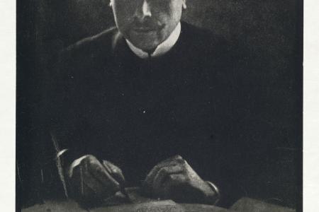 Portret van Maurice Maeterlinck