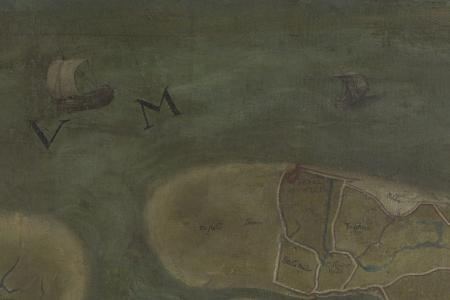 Kaart van het Brugse Vrije