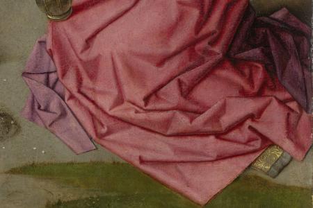 Het Laatste Avondmaal. Detail uit paneel rechtsboven
