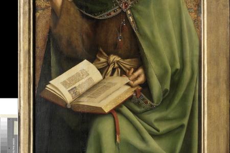 het Lam Gods: Paneel Johannes de Doper
