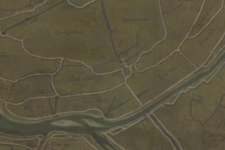 Kaart van het Brugse Vrije