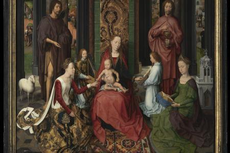 Triptiek van Johannes de Doper en Johannes de Evangelist