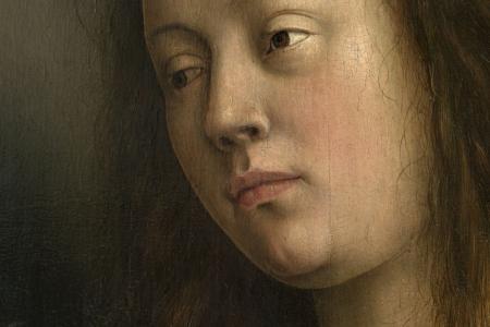 het Lam Gods: detail van Paneel Eva