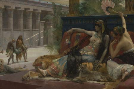 Cleopatra laat gif proeven door ter dood veroordeelde gevangenen