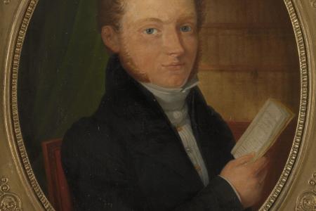 Portret van geneesheer Jacobus Lambrecht