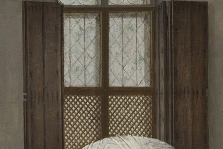 Het Laatste Avondmaal. Detail uit paneel linksonder