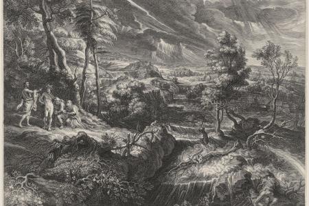 Landschap met Philemon en Baucis