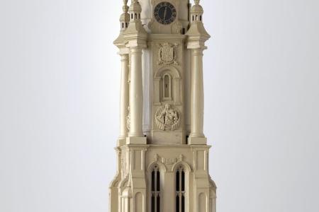 Maquette van de toren van de Sint-Michielskerk