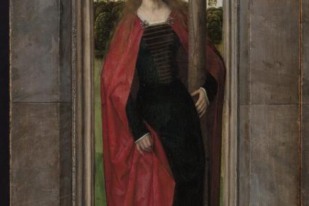 Drieluik met de bewening van Christus