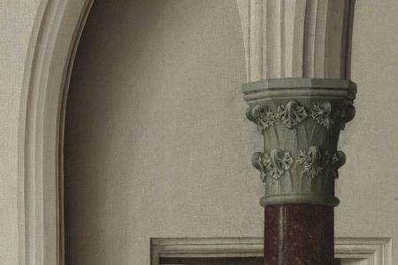 Het Laatste Avondmaal. Detail uit Middenpaneel