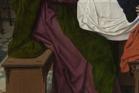 Het Laatste Avondmaal. Detail uit Middenpaneel