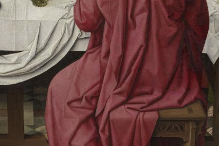 Het Laatste Avondmaal. Detail uit Middenpaneel