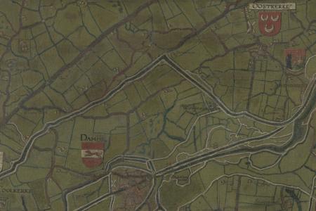 Kaart van het Brugse Vrije