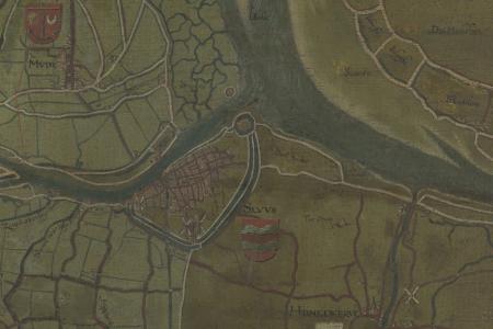Kaart van het Brugse Vrije