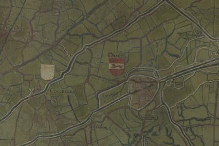 Kaart van het Brugse Vrije