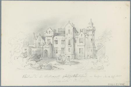 Het kasteel van Sir Walter Scott in Abbotsford  Schotland