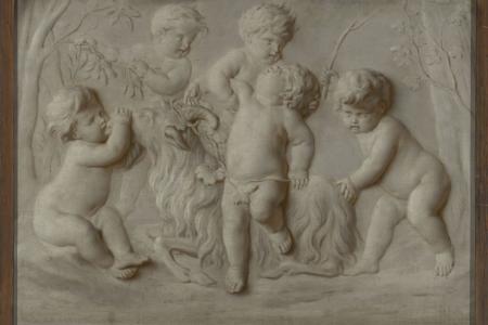 Spelende putti