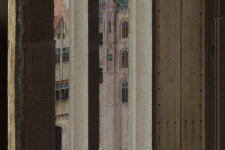 Het Laatste Avondmaal. Detail uit Middenpaneel