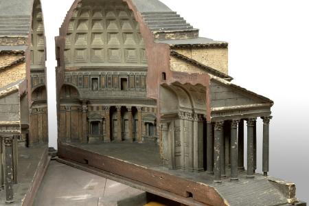 Kurkmaquette Pantheon