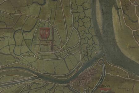 Kaart van het Brugse Vrije