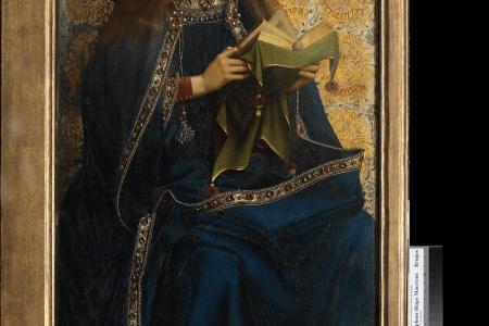 het Lam Gods: Paneel Maria