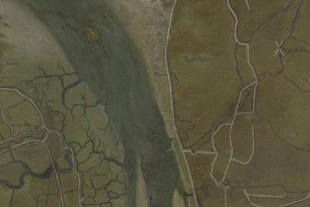 Kaart van het Brugse Vrije