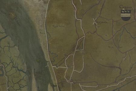 Kaart van het Brugse Vrije