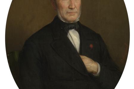 Portret van Auguste Waets