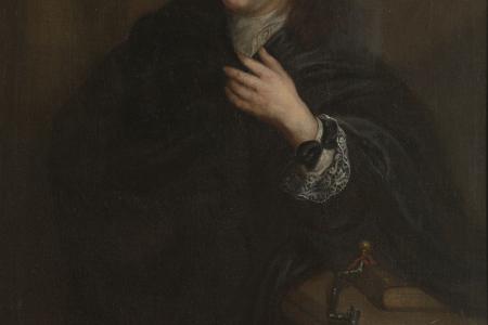 Portret van Jan van de Vijvere  deken van het Brugse chirurgijnsambacht