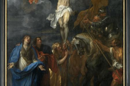 Christus aan het kruis of Christus met de spons