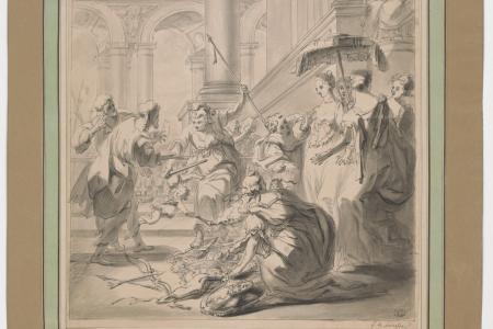 Achilles en de dochters van Lycomedes