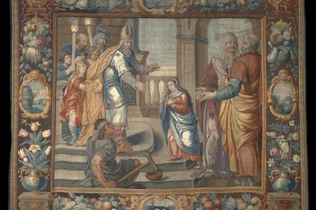 Opdracht van Maria in de Tempel