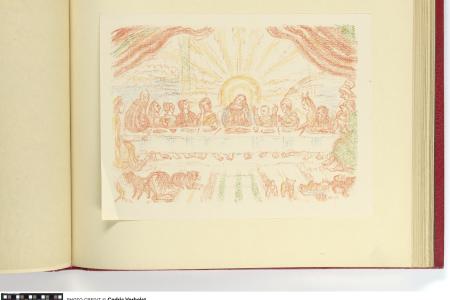 Gebonden album "Taferelen uit het leven van Christus"