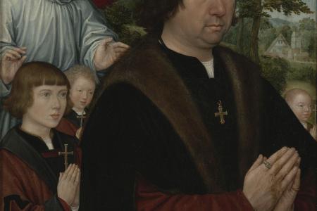 Portret van Lieven van Pottelsberghe en Livina van Steelant