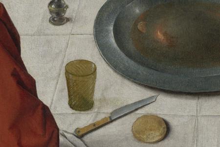 Het Laatste Avondmaal. Detail uit Middenpaneel
