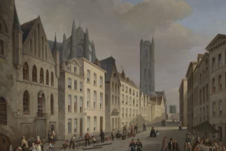 De aanleg van het gasnetwerk in Gent