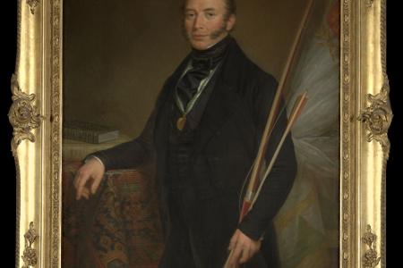 Graaf Amedée Visart de Bocarmé, Hoofdman 1843-1855