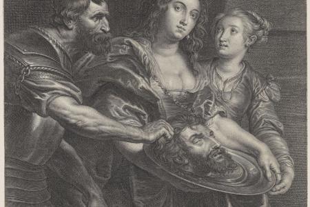 Salome met het hoofd van heilige Johannes de Doper