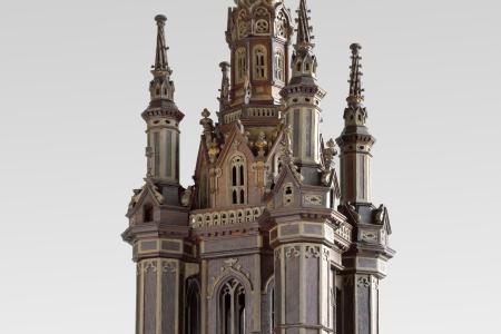 Maquette van de toren van de Sint-Baafskathedraal