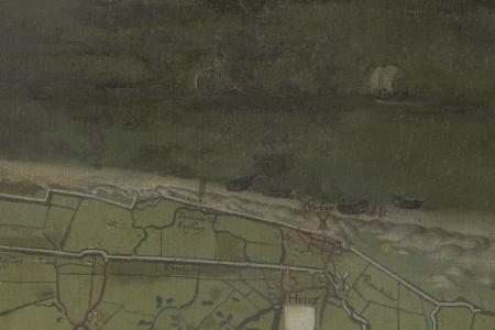 Kaart van het Brugse Vrije
