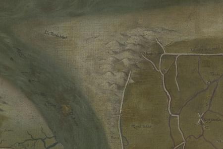 Kaart van het Brugse Vrije
