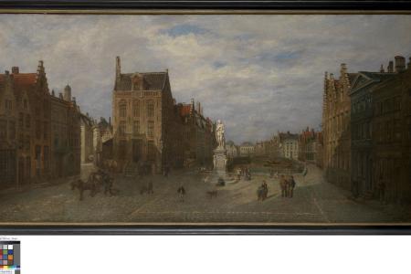 Het Jan van Eyckplein in Brugge