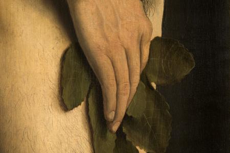 het Lam Gods: detail uit Paneel Adam
