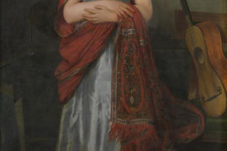 Portret van Sylvie de la Rue