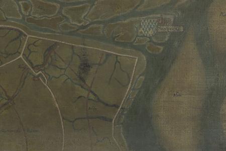 Kaart van het Brugse Vrije