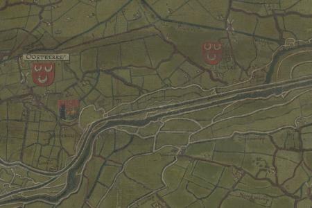 Kaart van het Brugse Vrije